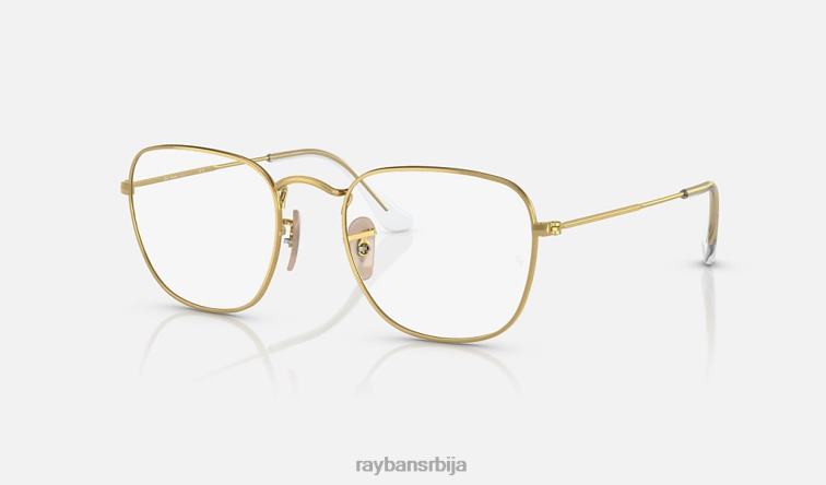 Ray-Ban искрене транзиције P0HP1516 наочаре за сунце полирано злато/провидно/сиво мушкарци