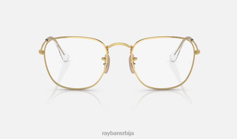 Ray-Ban искрене транзиције P0HP1516 наочаре за сунце полирано злато/провидно/сиво мушкарци