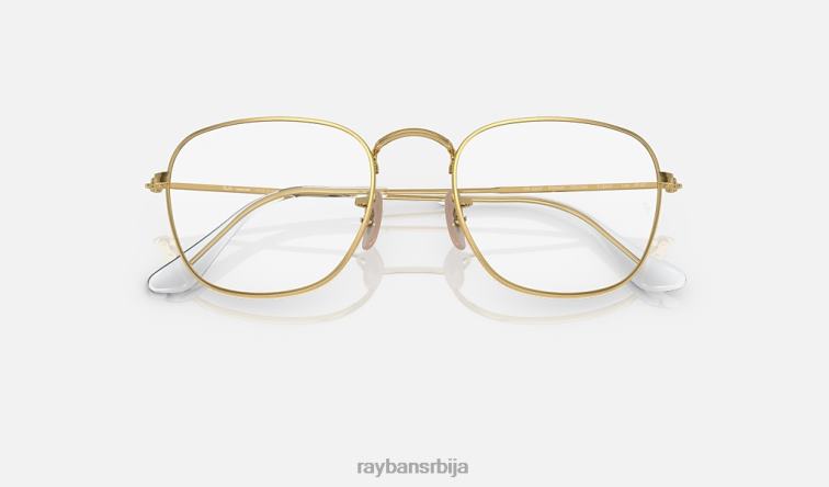 Ray-Ban искрене транзиције P0HP1516 наочаре за сунце полирано злато/провидно/сиво мушкарци