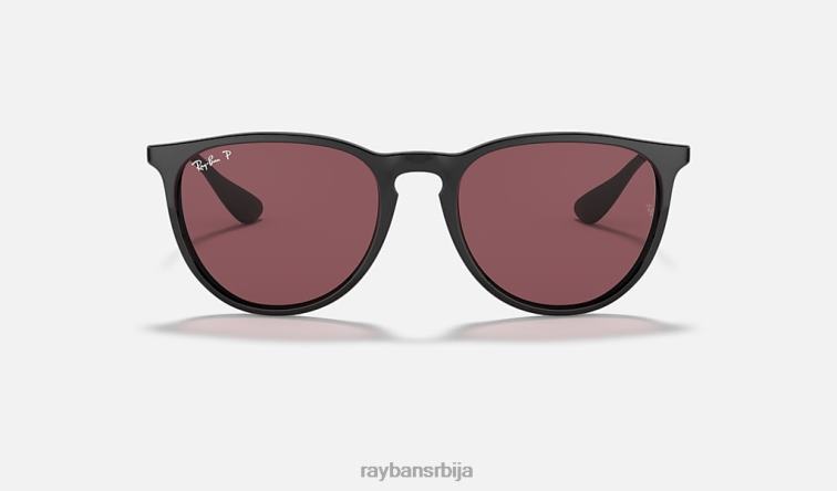 Ray-Ban ерика цлассиц P0HP152 наочаре за сунце полирана црно/љубичаста мушкарци