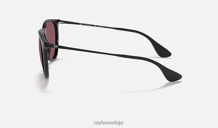 Ray-Ban ерика цлассиц P0HP152 наочаре за сунце полирана црно/љубичаста мушкарци