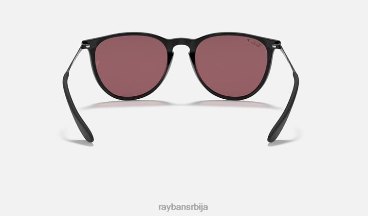 Ray-Ban ерика цлассиц P0HP152 наочаре за сунце полирана црно/љубичаста мушкарци