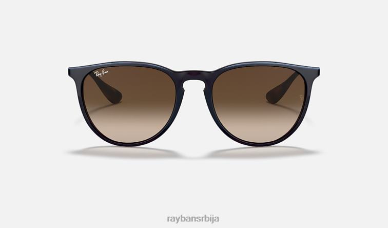 Ray-Ban ерика цлассиц P0HP153 наочаре за сунце полирано плаво/браон мушкарци