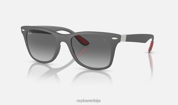 Ray-Ban сцудериа феррари монацо лтд | по мери Чарлса Леклерка P0HP1553 наочаре за сунце мат сива/сива мушкарци