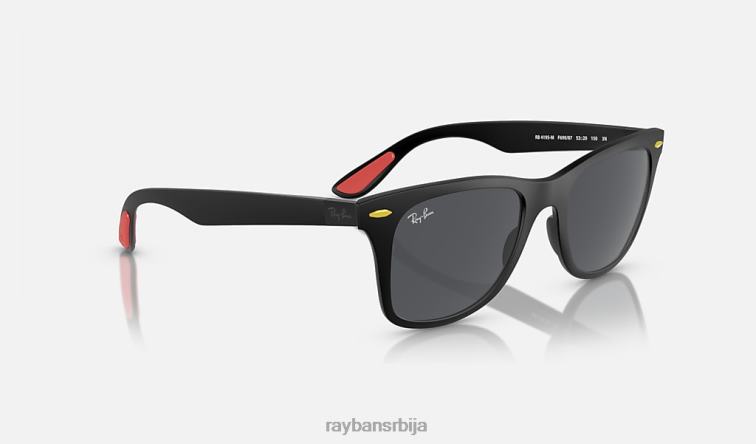 Ray-Ban сцудериа феррари спаин лтд | по мери Карлоса Саинза P0HP1556 наочаре за сунце мат црна / тамно сива мушкарци