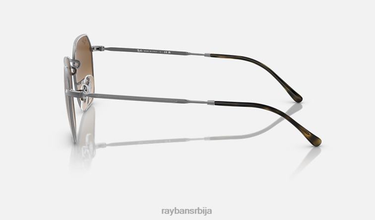 Ray-Ban јим P0HP178 наочаре за сунце углачан гунметал/браон мушкарци