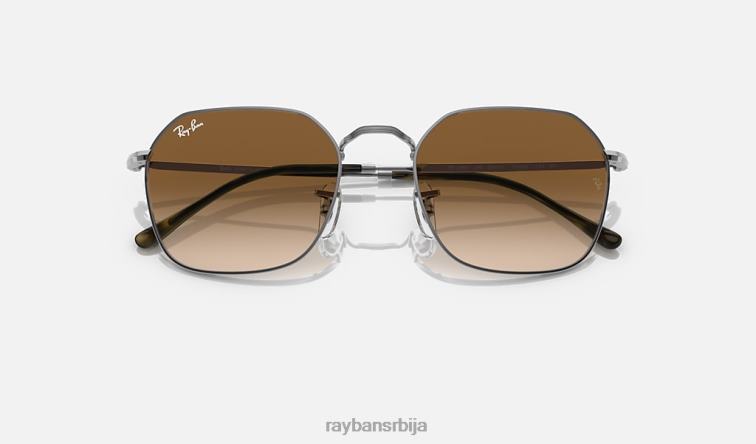 Ray-Ban јим P0HP178 наочаре за сунце углачан гунметал/браон мушкарци