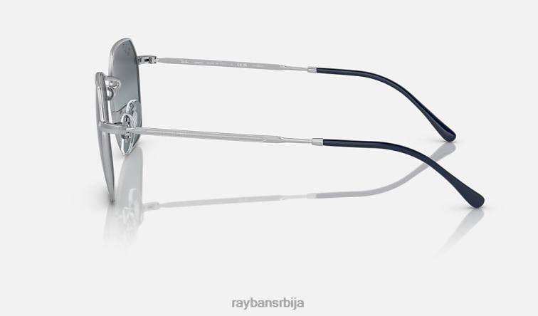 Ray-Ban јим P0HP179 наочаре за сунце полирано сребро/сребро/плаво мушкарци