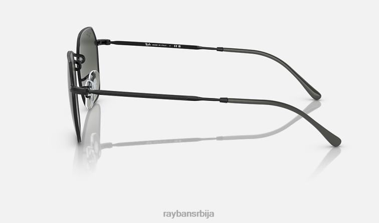 Ray-Ban јим P0HP181 наочаре за сунце полирана црно/сива мушкарци