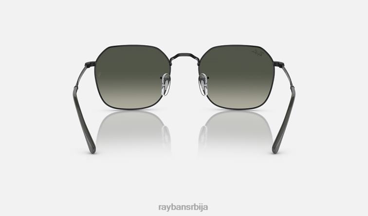Ray-Ban јим P0HP181 наочаре за сунце полирана црно/сива мушкарци