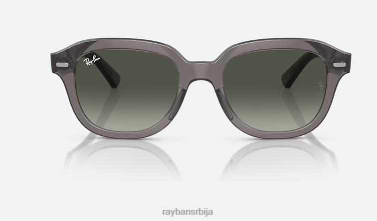 Ray-Ban ерик P0HP201 наочаре за сунце полирани опал тамно сива/сива мушкарци