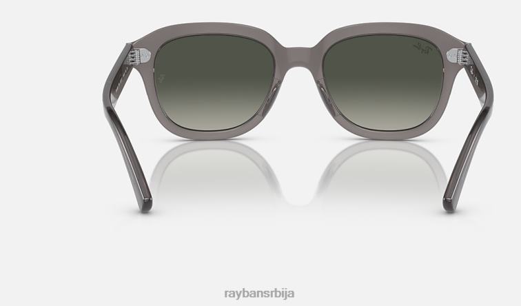 Ray-Ban ерик P0HP201 наочаре за сунце полирани опал тамно сива/сива мушкарци