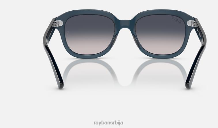 Ray-Ban ерик P0HP202 наочаре за сунце полирани опал тамноплаве/плаве мушкарци