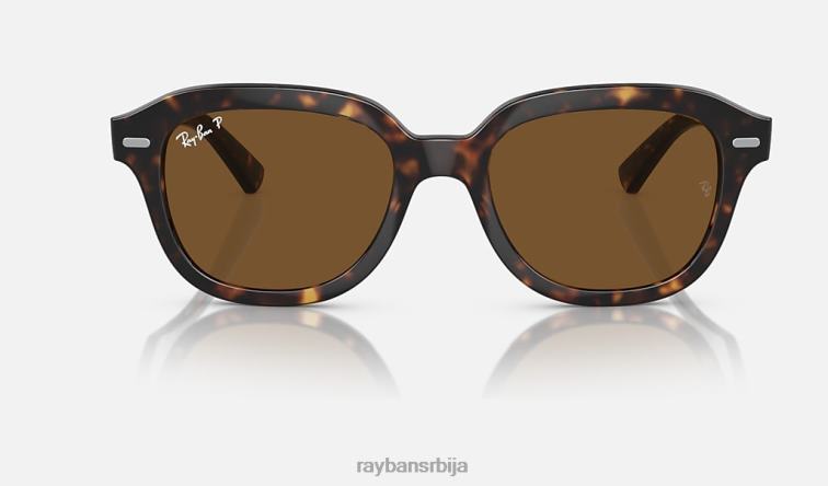 Ray-Ban ерик P0HP204 наочаре за сунце углачана хавана/браон мушкарци