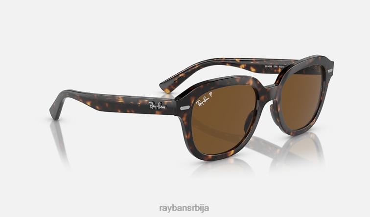 Ray-Ban ерик P0HP204 наочаре за сунце углачана хавана/браон мушкарци