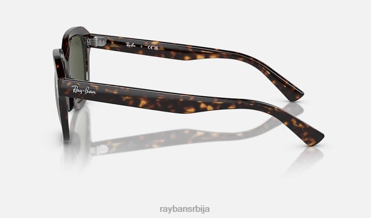 Ray-Ban ерик P0HP205 наочаре за сунце углачана хавана/зелена мушкарци