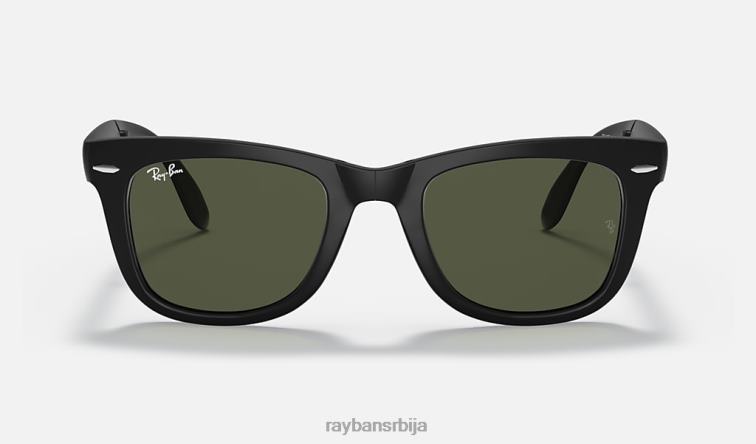 Ray-Ban ваифарер фолдинг цлассиц P0HP222 наочаре за сунце мат црна/зелена мушкарци