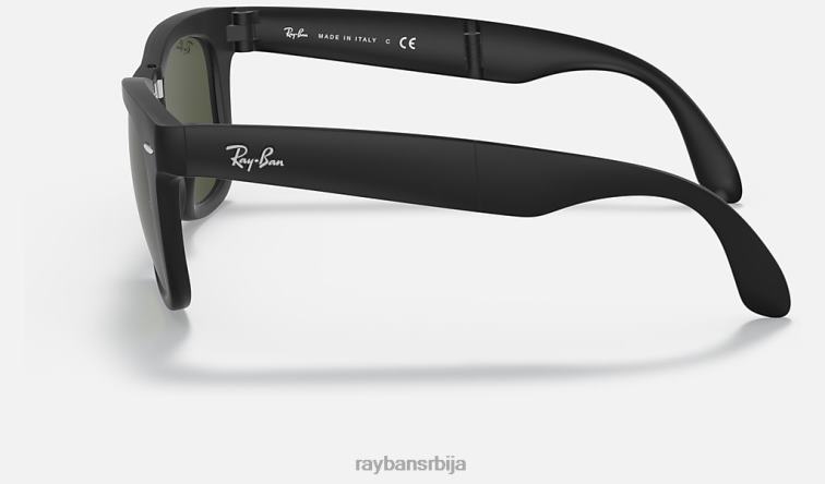 Ray-Ban ваифарер фолдинг цлассиц P0HP222 наочаре за сунце мат црна/зелена мушкарци
