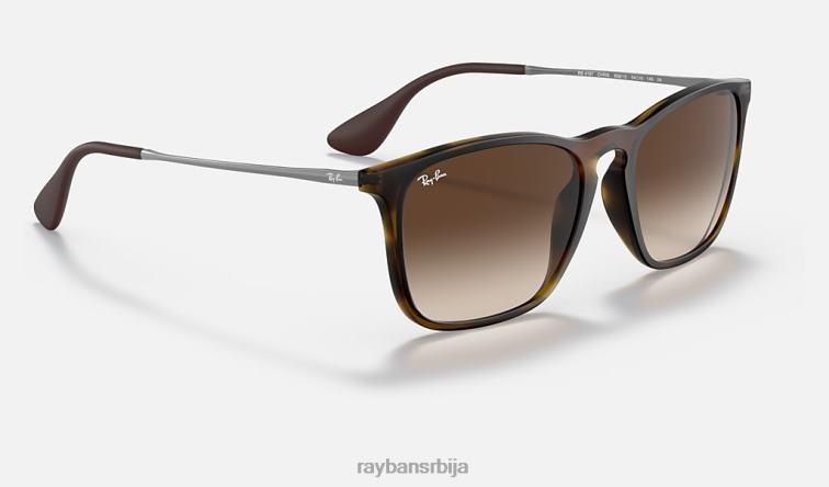 Ray-Ban цхрис P0HP230 наочаре за сунце мат хавана/браон мушкарци