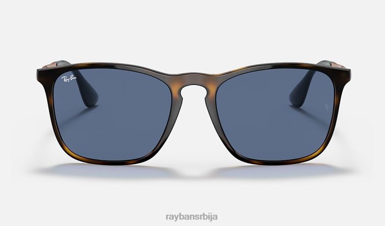 Ray-Ban цхрис P0HP232 наочаре за сунце углачана хавана/плава мушкарци