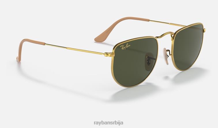 Ray-Ban елон P0HP236 наочаре за сунце полирано златно/зелено мушкарци