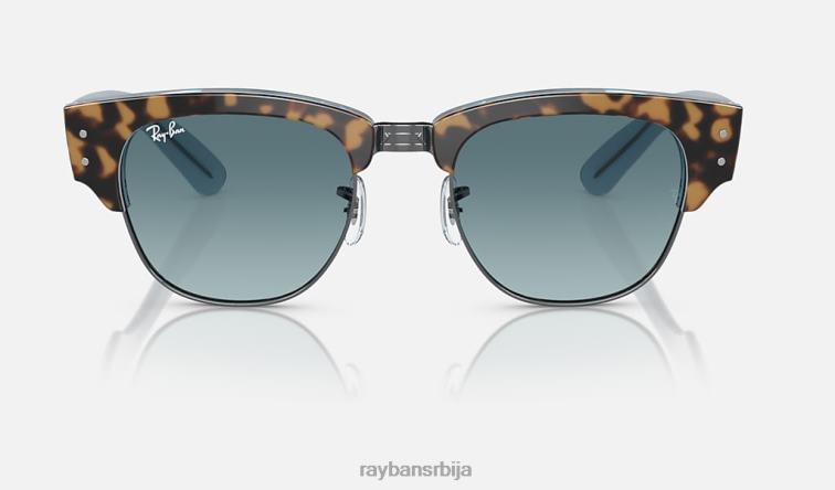 Ray-Ban мега цлубмастер P0HP23 наочаре за сунце углачана хавана на плавом на гунметал/плавом мушкарци
