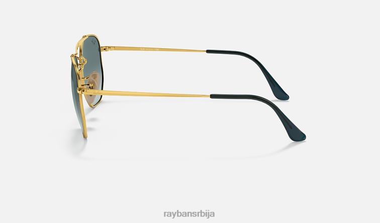 Ray-Ban маршал P0HP247 наочаре за сунце углачана хавана/плава мушкарци