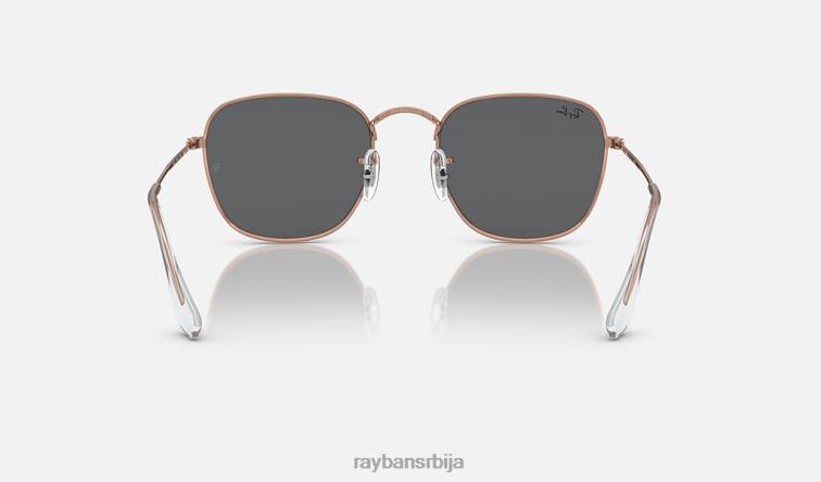 Ray-Ban искрен P0HP255 наочаре за сунце полирано ружичасто злато/тамно сива мушкарци