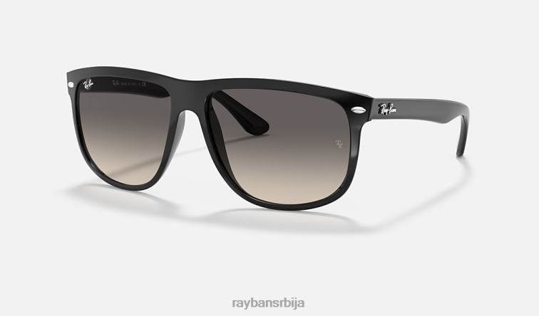 Ray-Ban дечко P0HP257 наочаре за сунце полирана црно/сива мушкарци