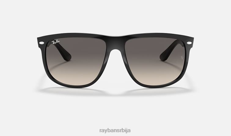 Ray-Ban дечко P0HP257 наочаре за сунце полирана црно/сива мушкарци