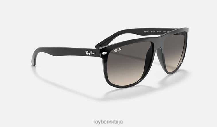 Ray-Ban дечко P0HP257 наочаре за сунце полирана црно/сива мушкарци
