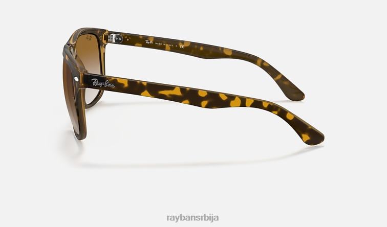 Ray-Ban дечко P0HP259 наочаре за сунце углачан светло хавана/светло браон мушкарци