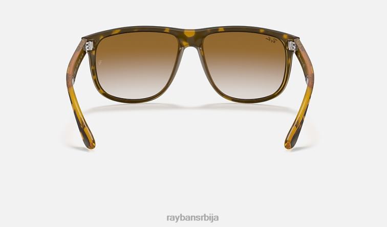 Ray-Ban дечко P0HP259 наочаре за сунце углачан светло хавана/светло браон мушкарци