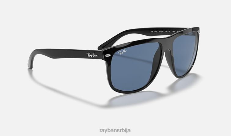 Ray-Ban дечко P0HP263 наочаре за сунце полирана црна/тамноплава мушкарци