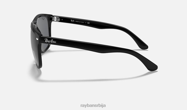 Ray-Ban дечко P0HP264 наочаре за сунце полирана црно/сива мушкарци