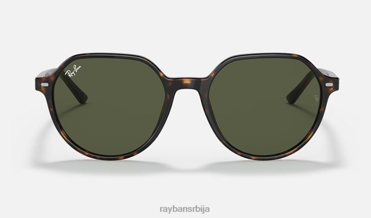 Ray-Ban тхалиа P0HP267 наочаре за сунце углачана хавана/зелена мушкарци