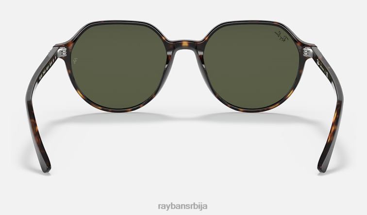 Ray-Ban тхалиа P0HP267 наочаре за сунце углачана хавана/зелена мушкарци