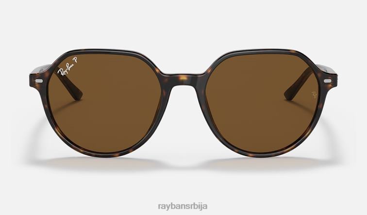 Ray-Ban тхалиа P0HP268 наочаре за сунце углачана хавана/браон мушкарци