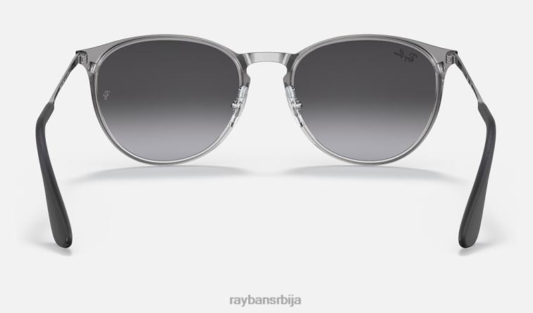 Ray-Ban ерика метал P0HP273 наочаре за сунце полирана сива/сива мушкарци