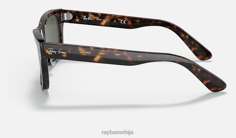 Ray-Ban бурбанк P0HP287 наочаре за сунце углачана хавана/зелена мушкарци