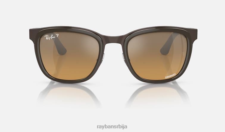 Ray-Ban Цлиде P0HP293 наочаре за сунце полирано браон на бакру/браон/сиво мушкарци