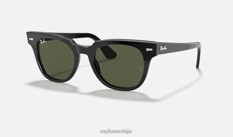 Ray-Ban метеор цлассиц P0HP304 наочаре за сунце полирана црно/зелена мушкарци