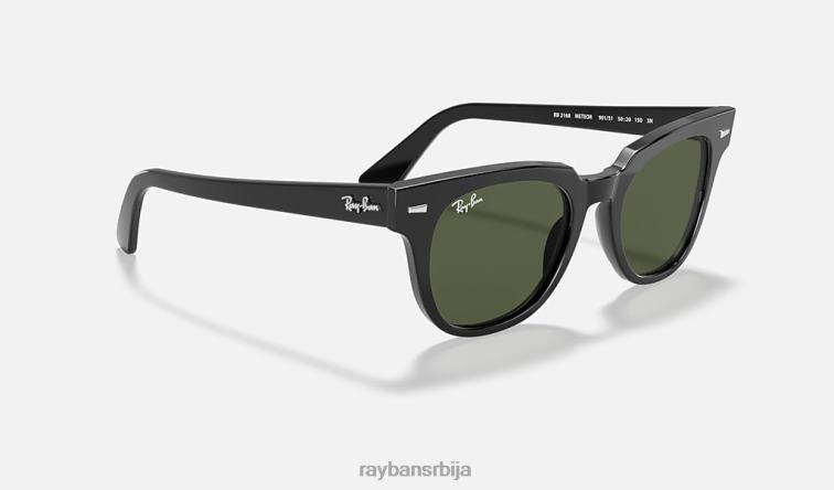 Ray-Ban метеор цлассиц P0HP304 наочаре за сунце полирана црно/зелена мушкарци