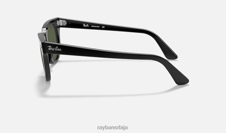 Ray-Ban метеор цлассиц P0HP304 наочаре за сунце полирана црно/зелена мушкарци