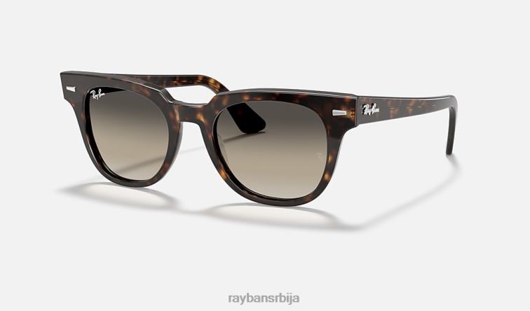 Ray-Ban метеор цлассиц P0HP305 наочаре за сунце полирана корњача/светло сива мушкарци