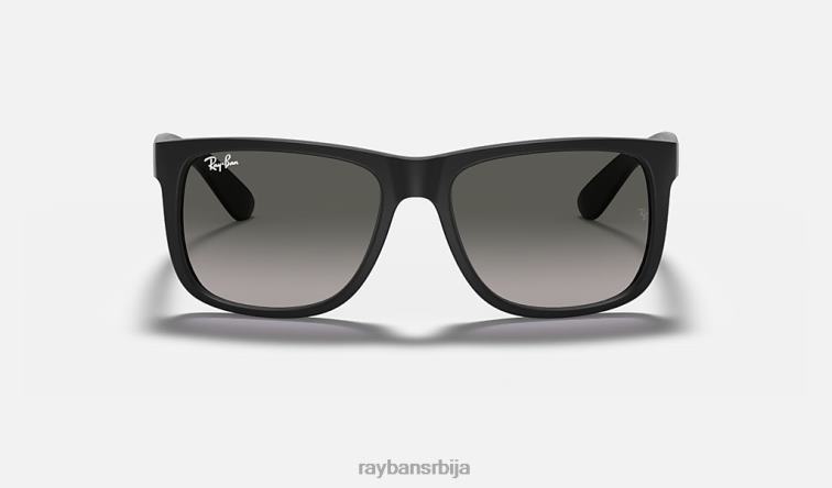 Ray-Ban Јустин Цлассиц P0HP34 наочаре за сунце мат црна / тамно сива мушкарци