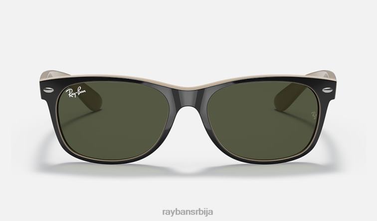 Ray-Ban нова комбинација боја Ваифарер P0HP352 наочаре за сунце полирана црно/зелена мушкарци