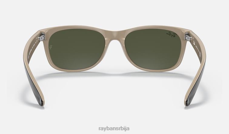Ray-Ban нова комбинација боја Ваифарер P0HP352 наочаре за сунце полирана црно/зелена мушкарци
