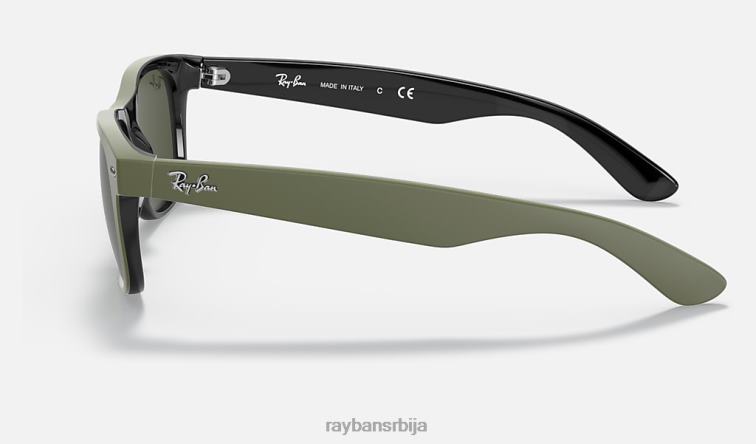 Ray-Ban нова комбинација боја Ваифарер P0HP356 наочаре за сунце мат зелена/зелена мушкарци
