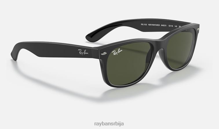 Ray-Ban нова комбинација боја Ваифарер P0HP357 наочаре за сунце мат црна/зелена мушкарци